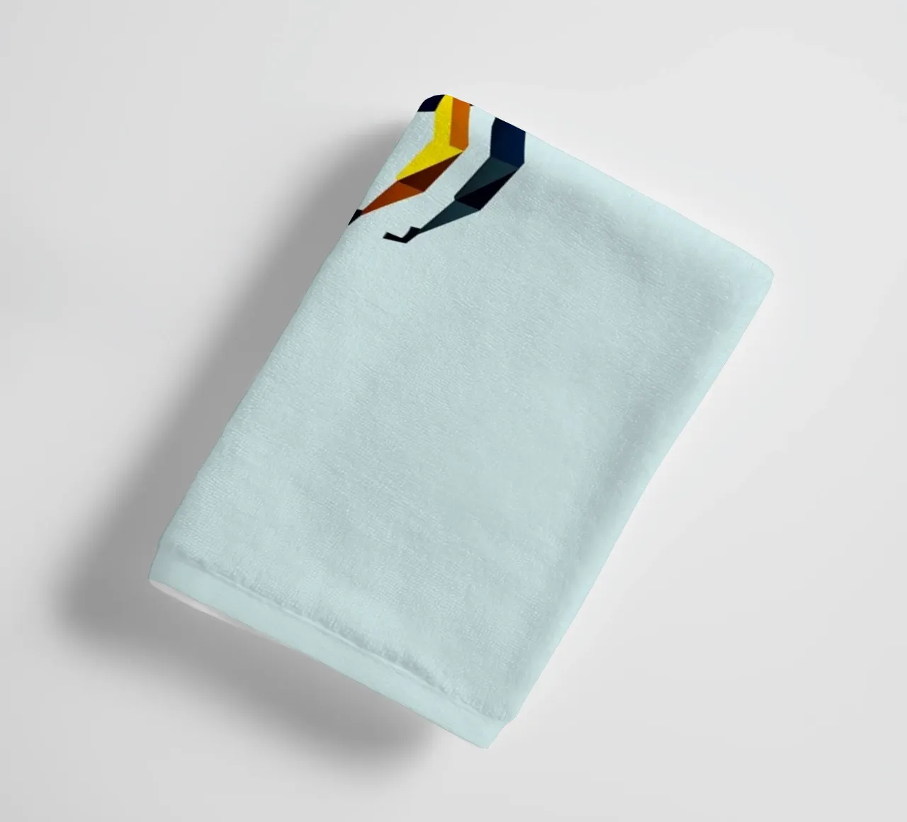 Geometric bee - A masterpiece of polygon art towel by namosh