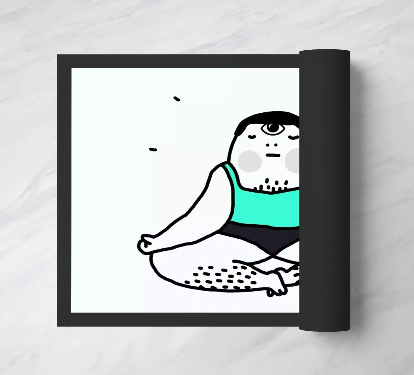 Zen deurmat van Herzette