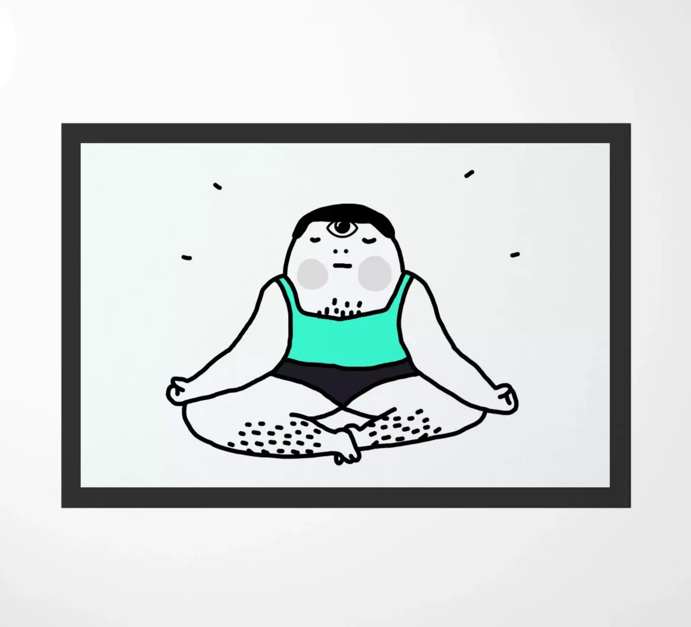 Zen doormat by Herzette