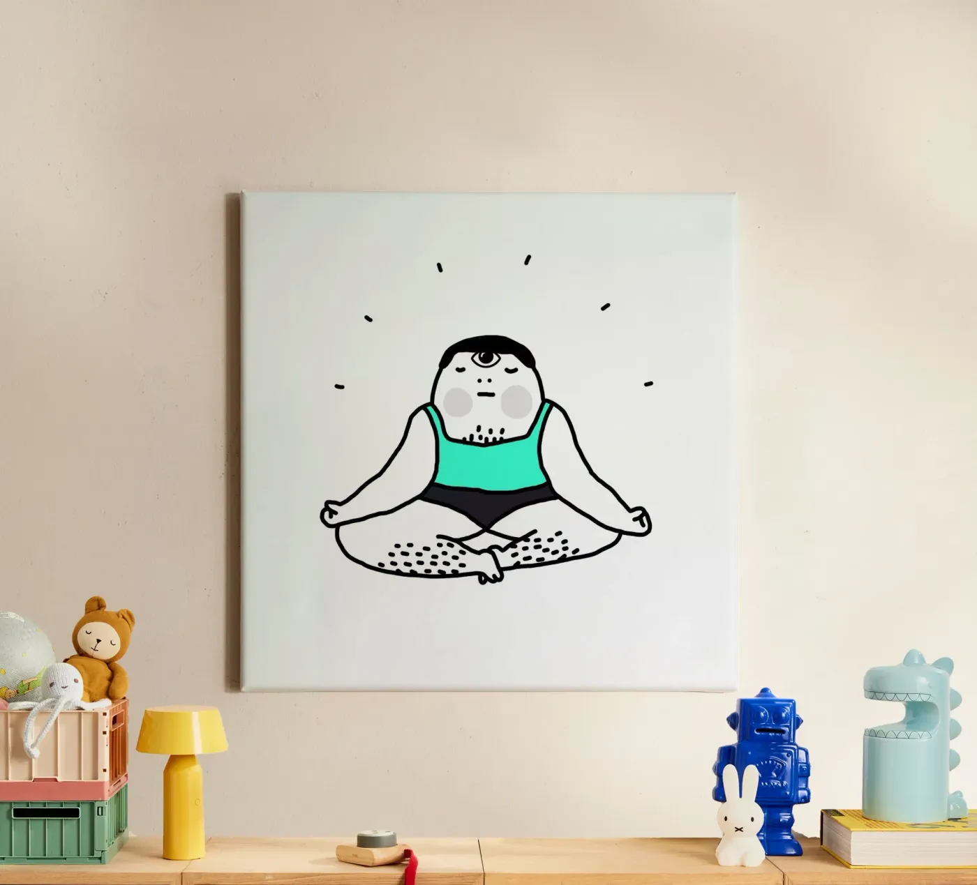 Zen canvas by Herzette