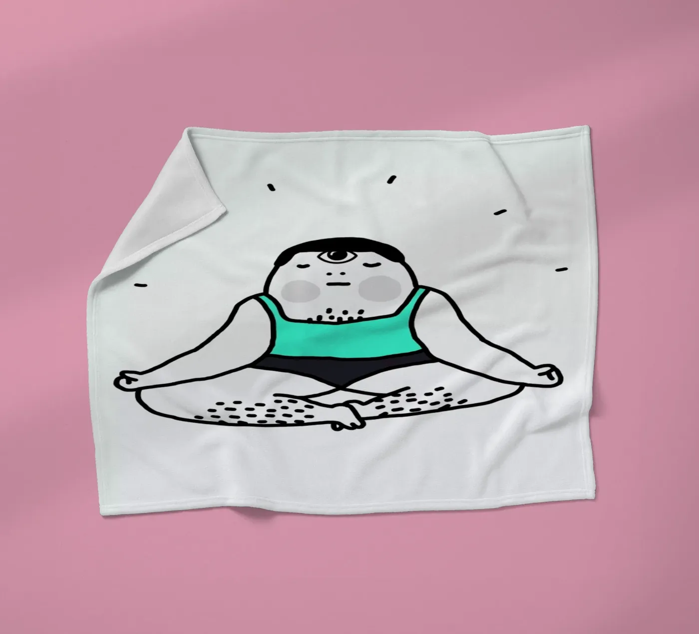 Zen coperta in pile da Herzette