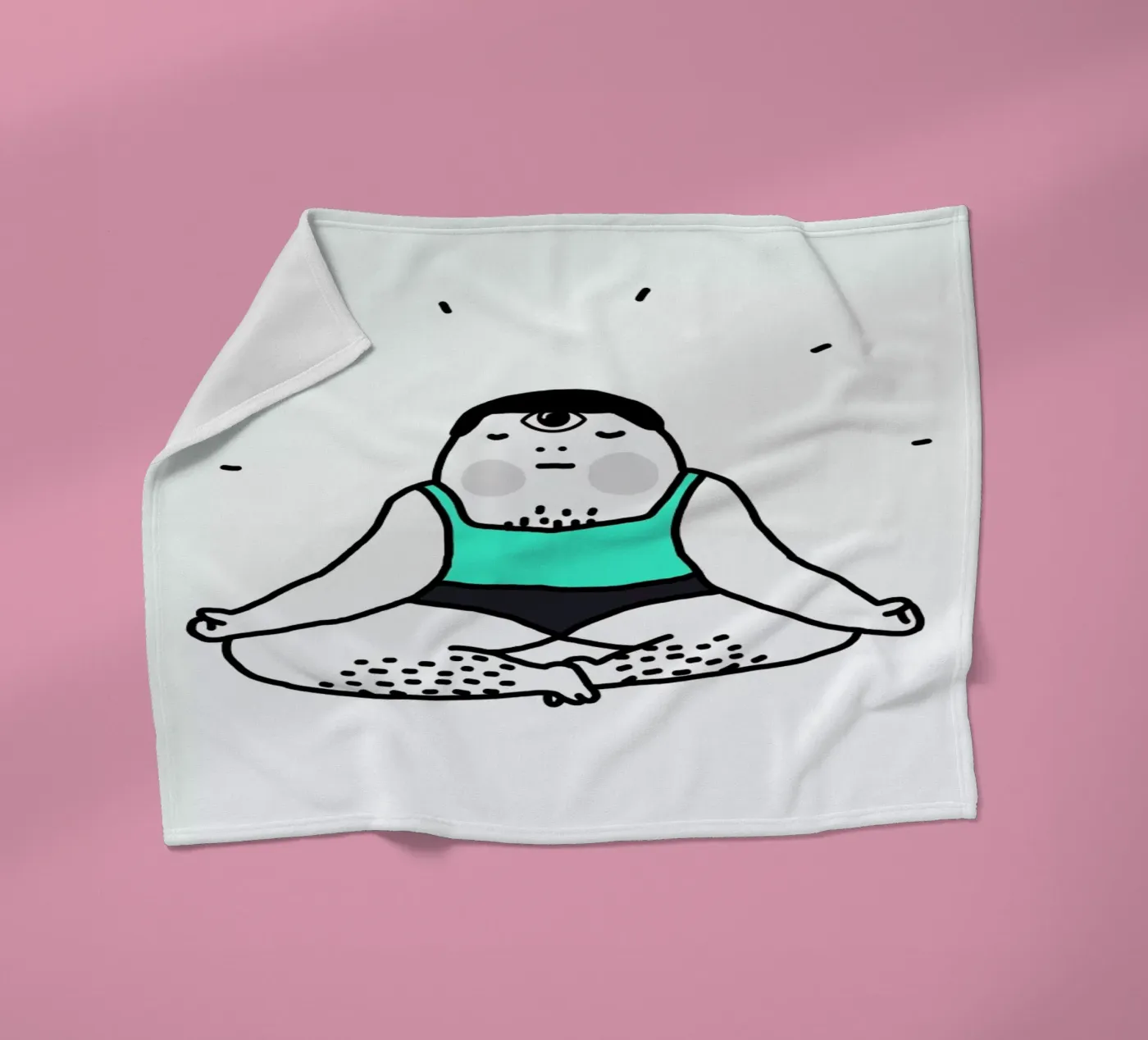 Zen fleecedeken van Herzette
