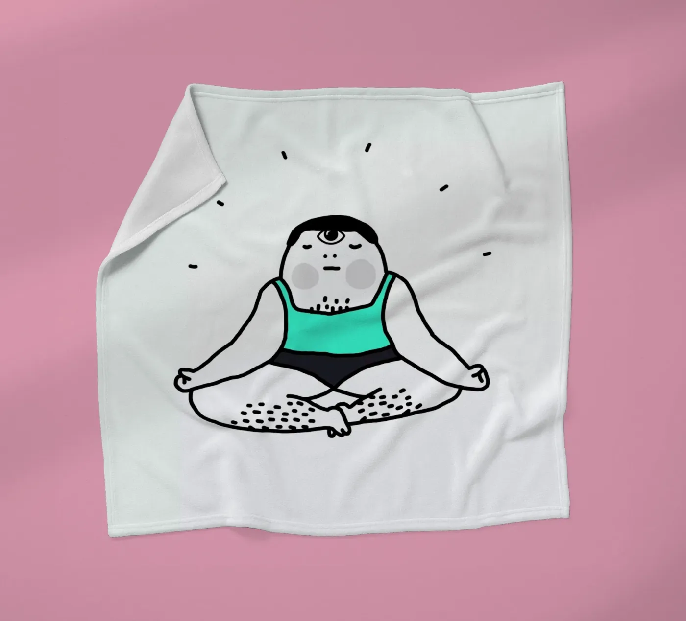 Zen coperta in pile da Herzette