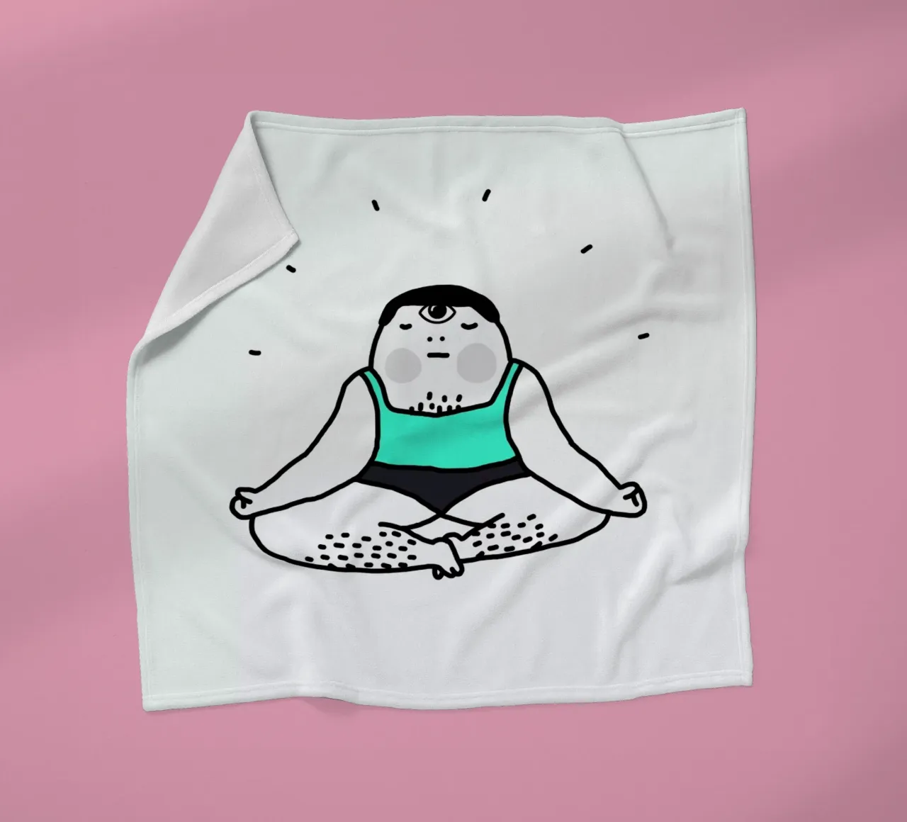 Zen fleecedeken van Herzette