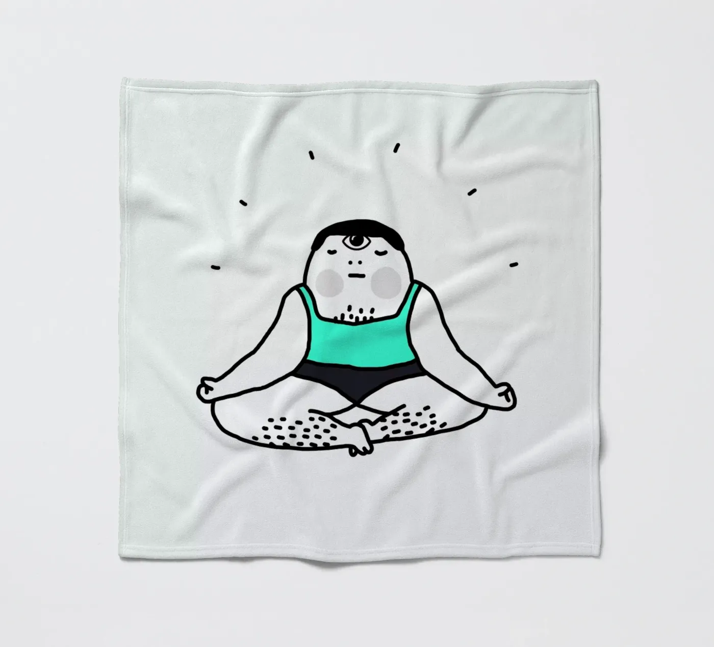 Zen fleecedeken van Herzette