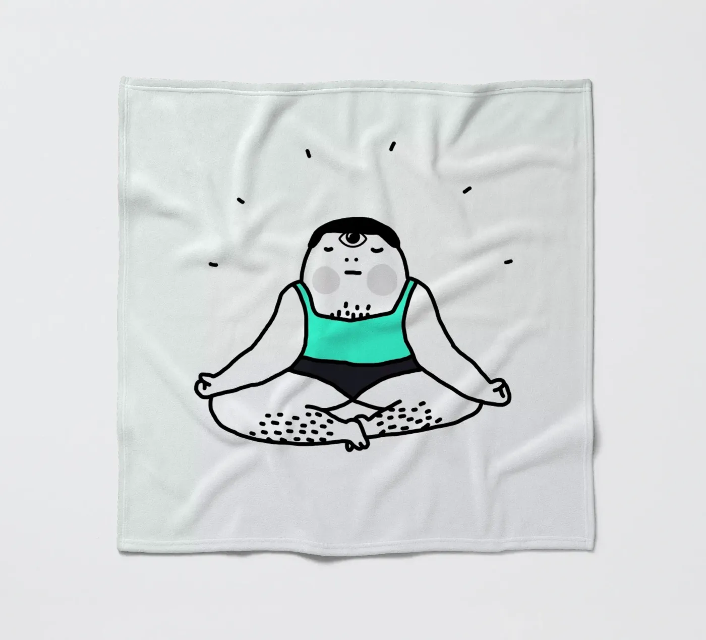 Zen coperta in pile da Herzette