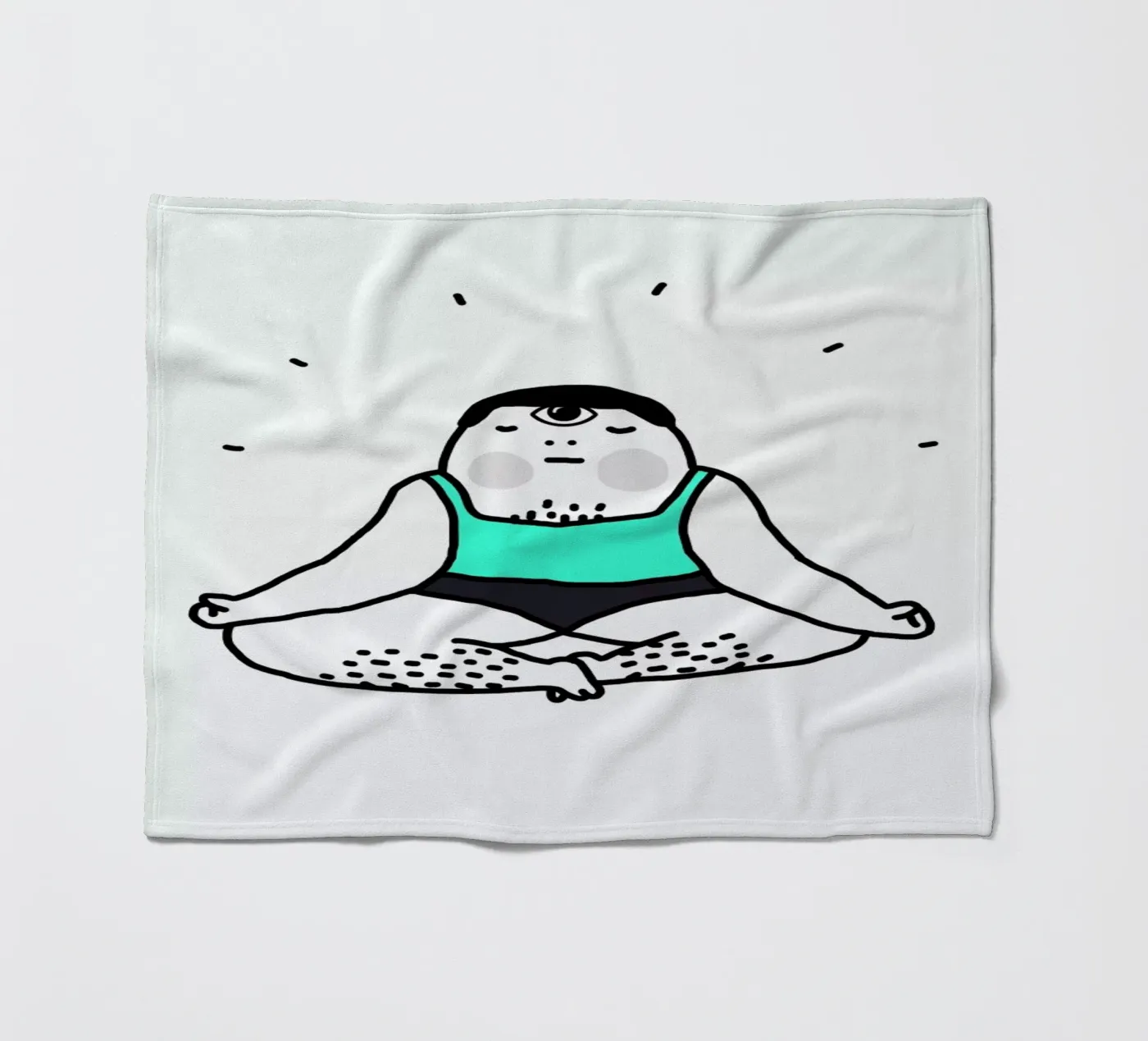 Zen coperta in pile da Herzette