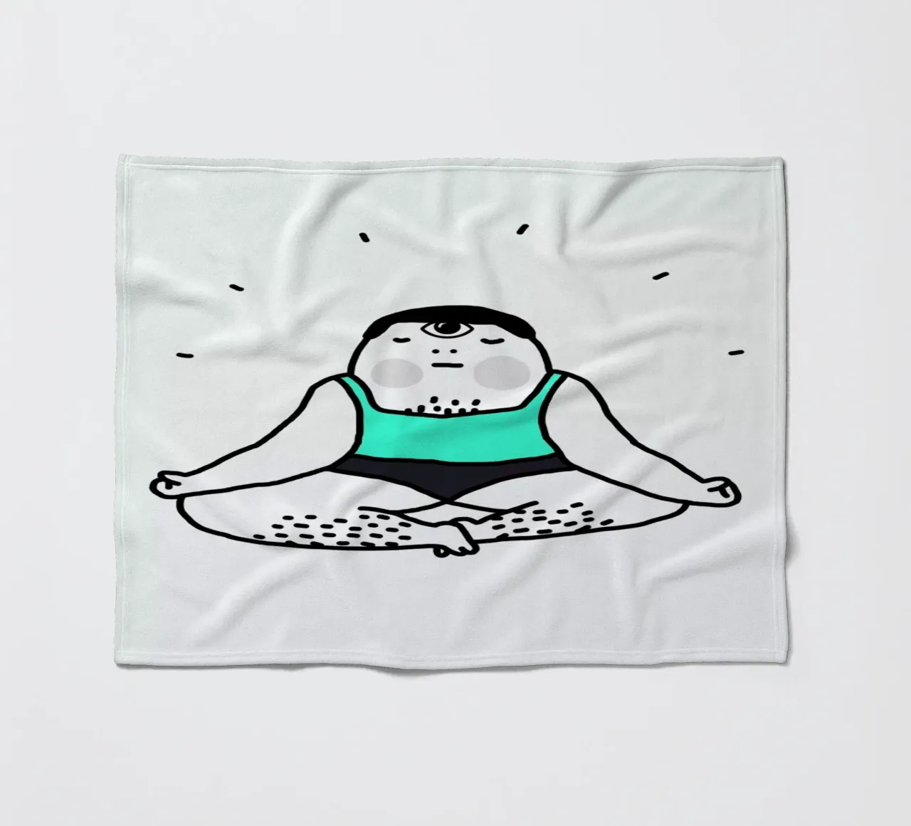 Zen fleecedeken van Herzette