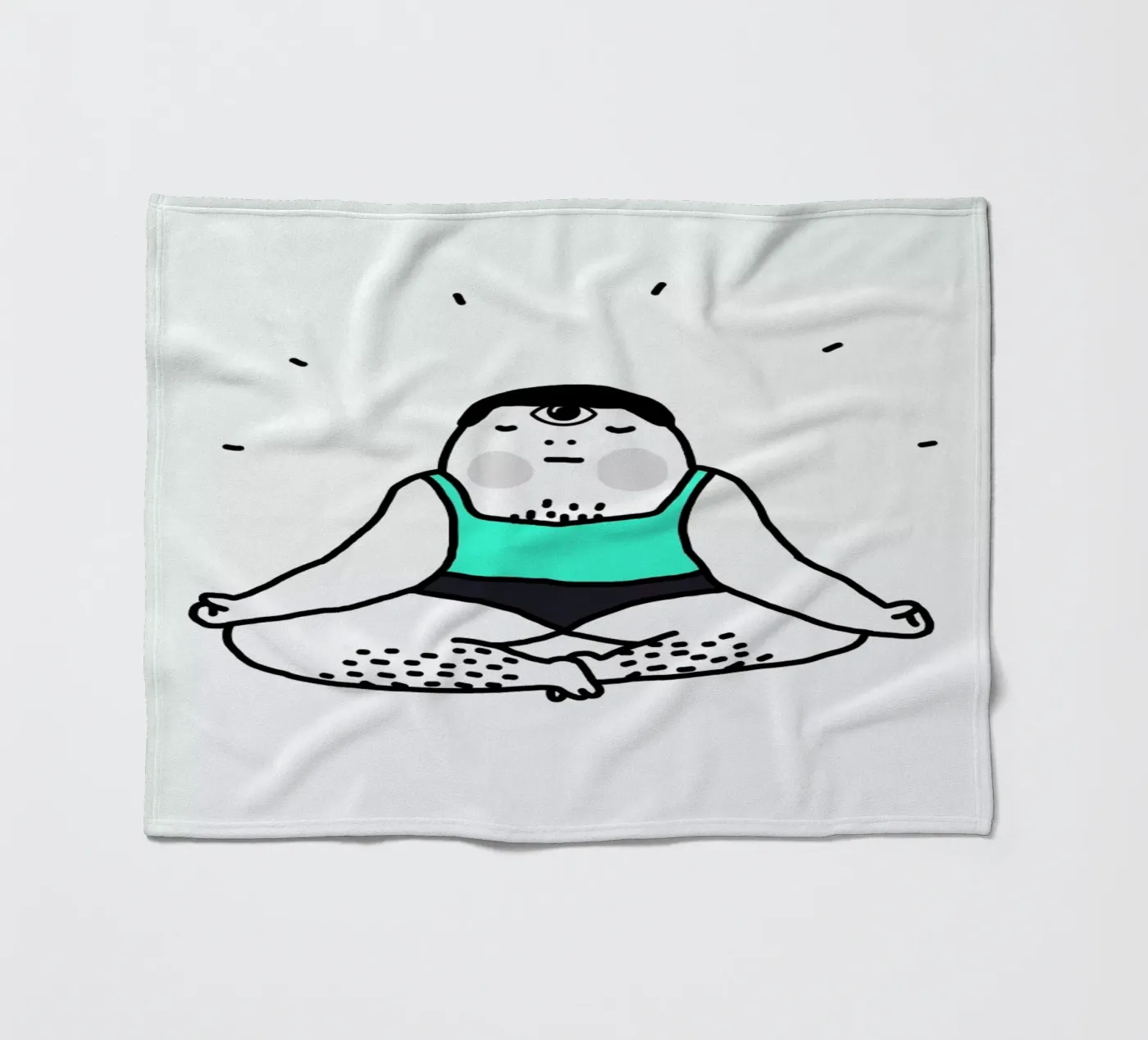 Zen fleecedeken van Herzette