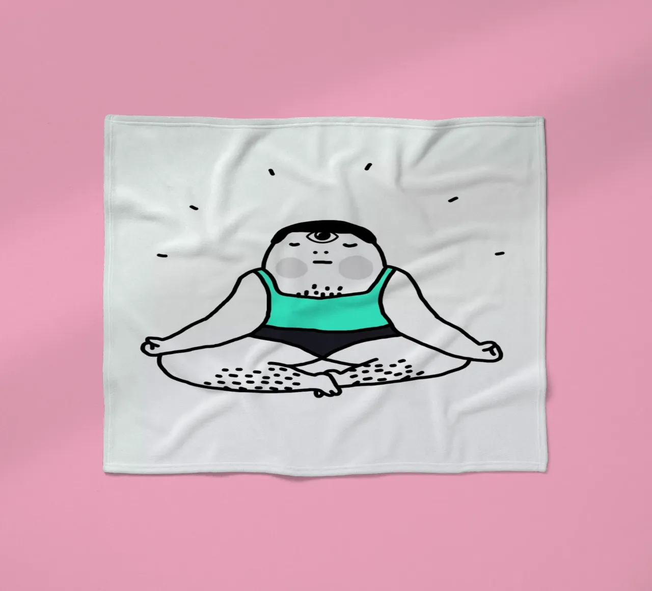 Zen fleecedeken van Herzette