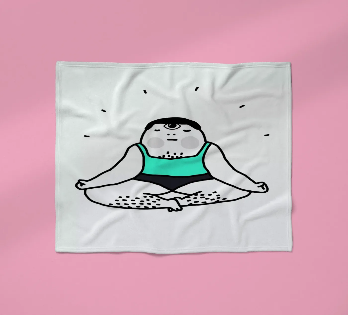 Zen coperta in pile da Herzette