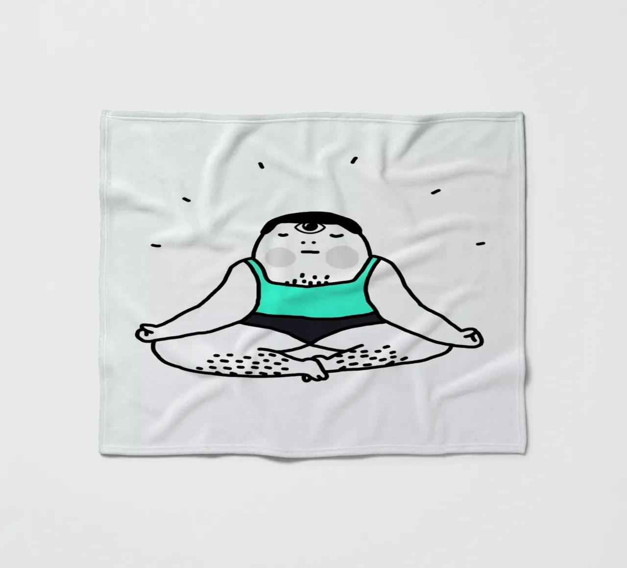 Zen fleecedeken van Herzette