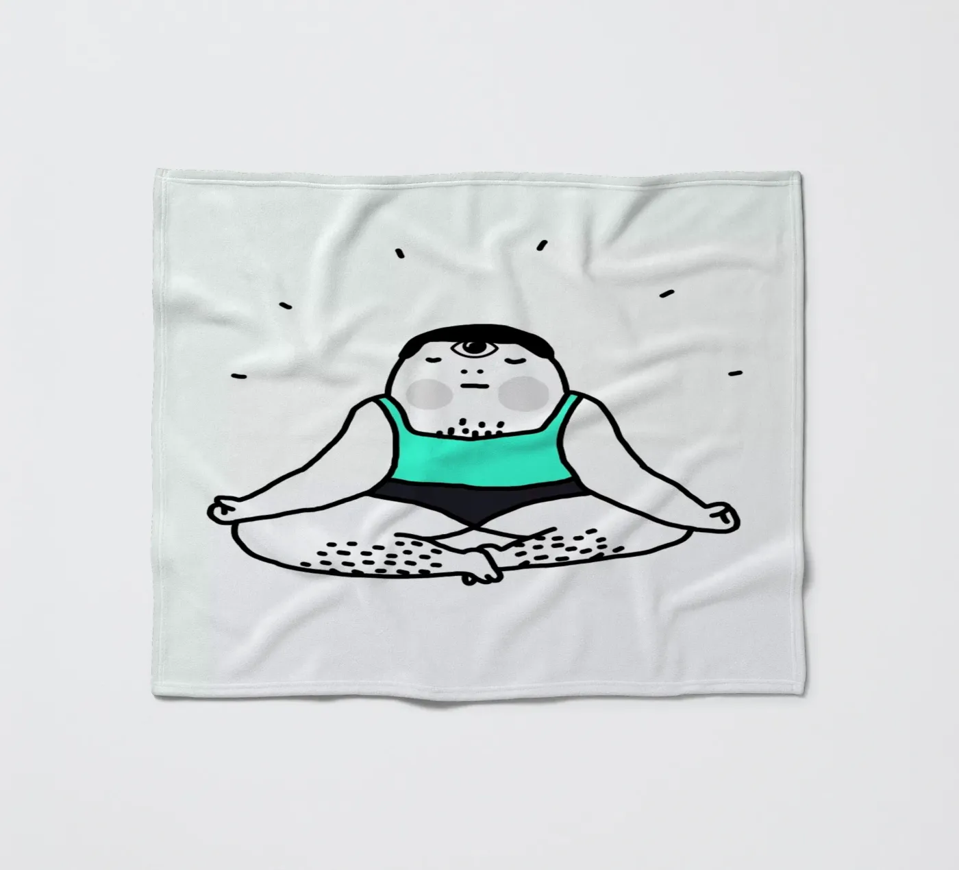 Zen coperta in pile da Herzette