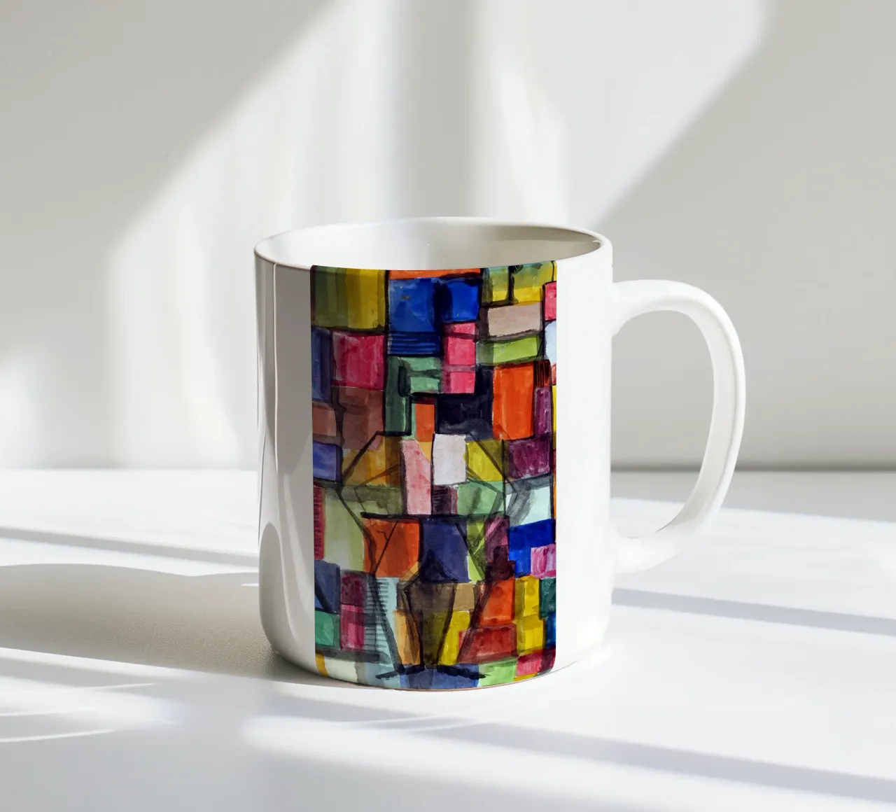 Forme umane tazza in ceramica da Massimo Frascogna