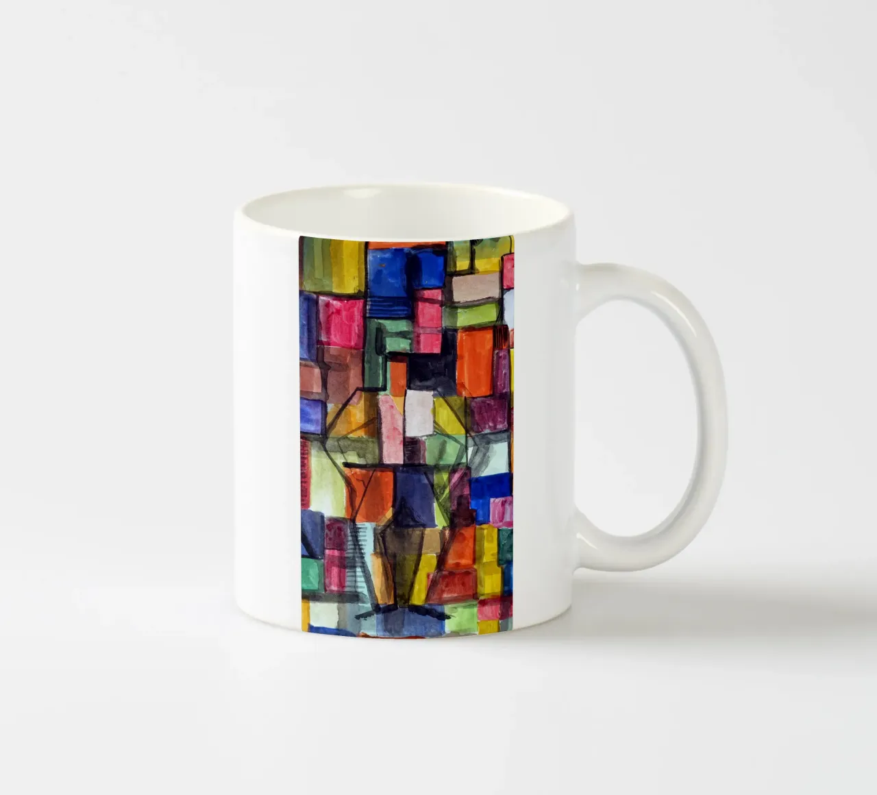 Forme umane tazza in ceramica da Massimo Frascogna