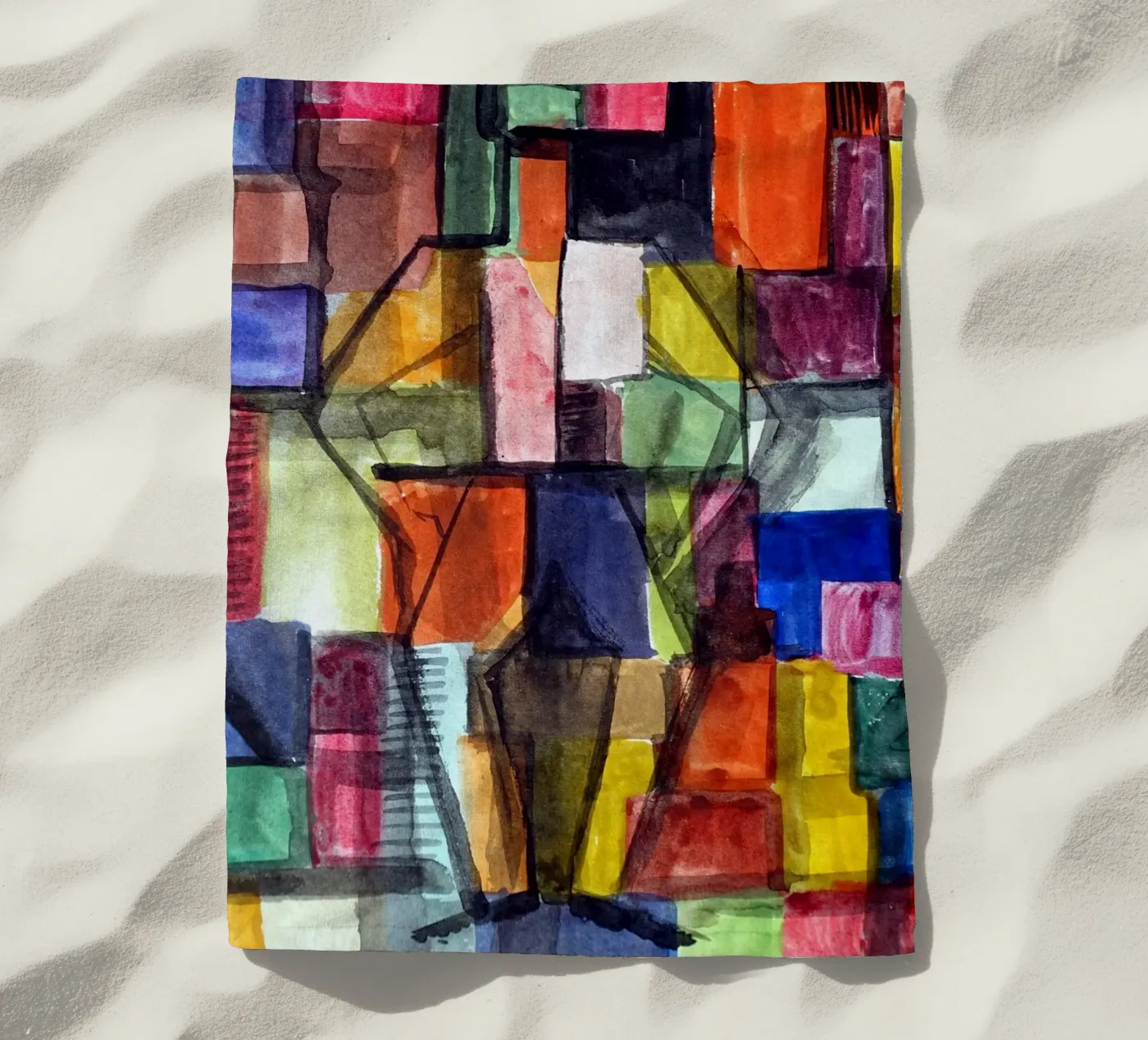 Forme umane telo mare da Massimo Frascogna