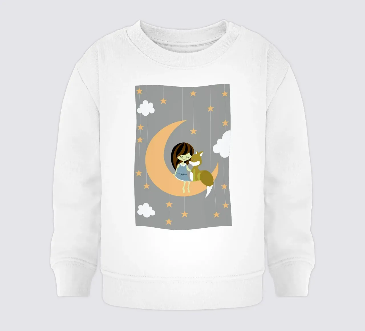 Foxy Moon felpa neonato da Sabrina Ziegenhorn