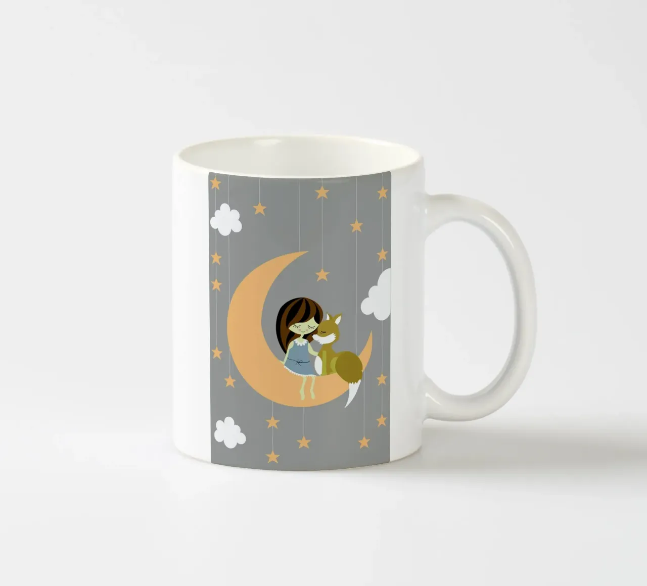 Foxy Moon tazza in ceramica da Sabrina Ziegenhorn
