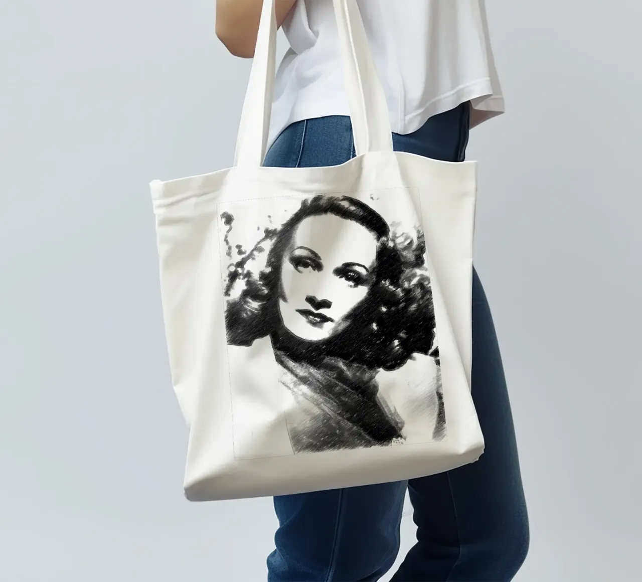 Marlene borsa in juta da Massimo Frascogna