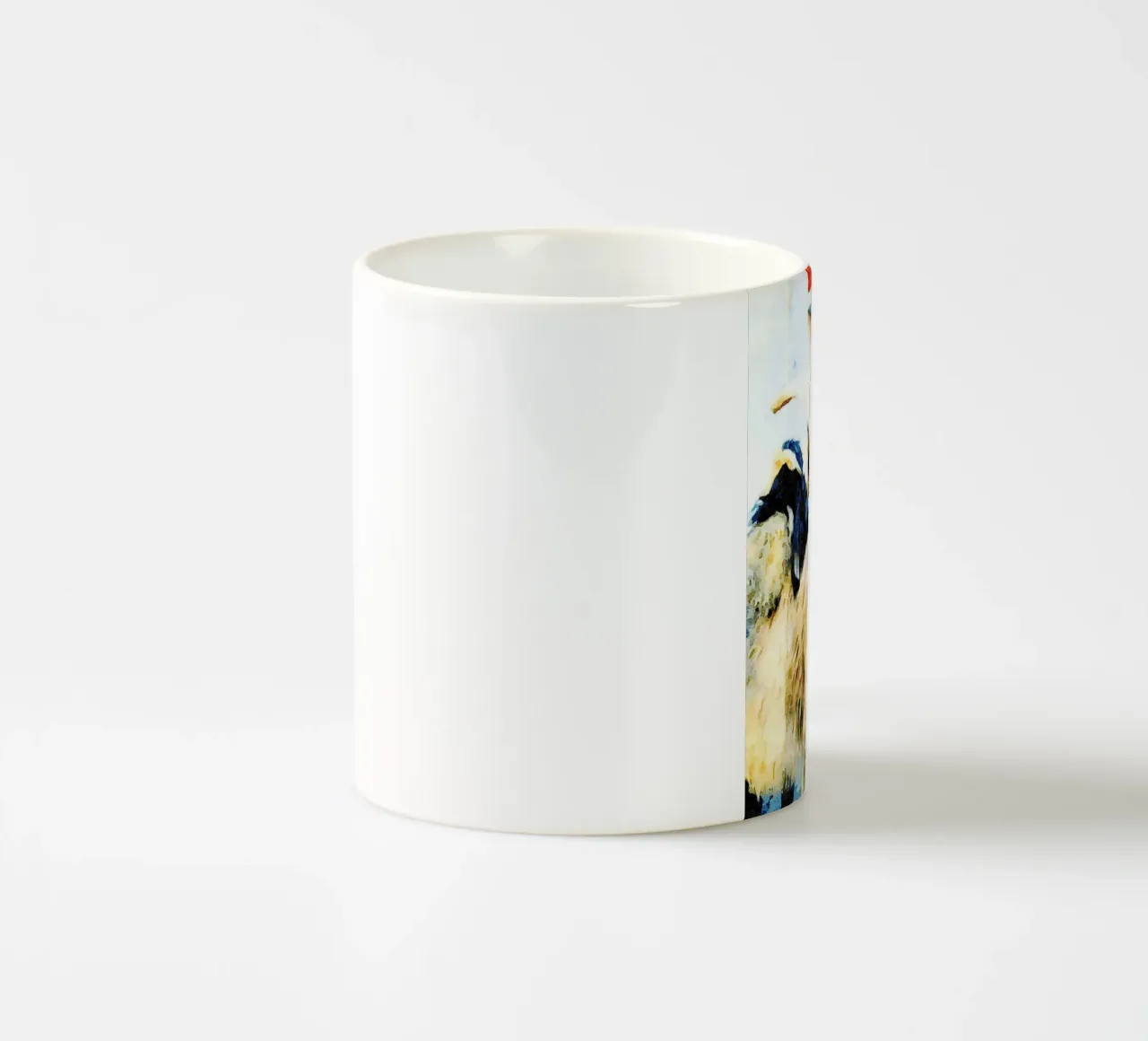 Maschera dalla Sardegna tazza in ceramica da Massimo Frascogna