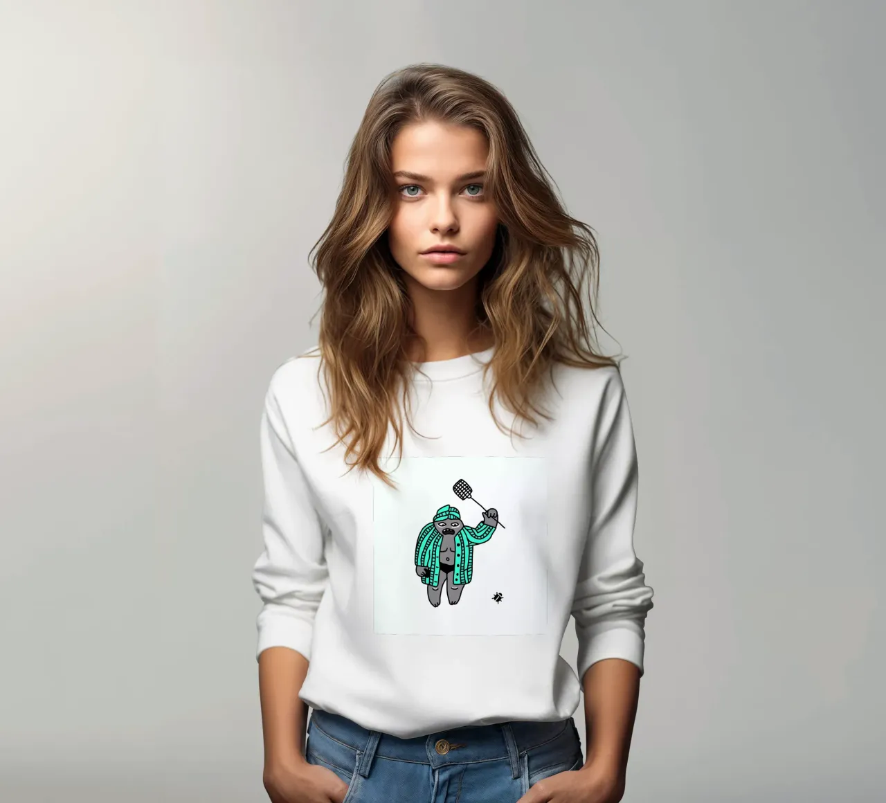 Bug sweatshirt van Herzette