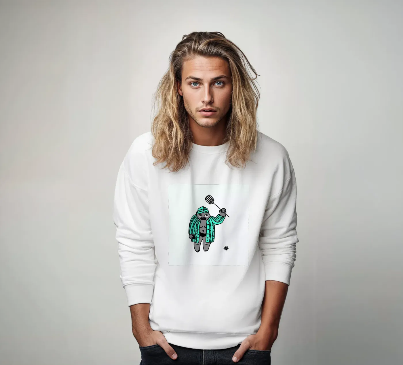 Bug sweatshirt by Herzette