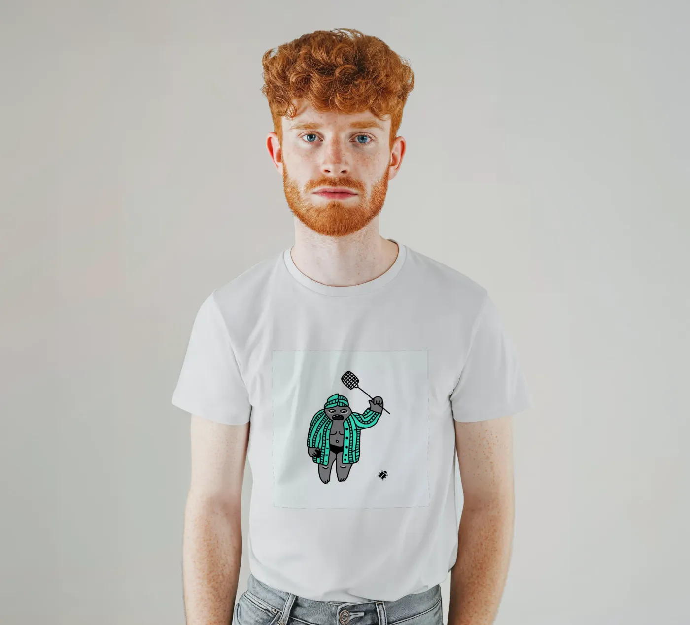 Bug t-shirt by Herzette