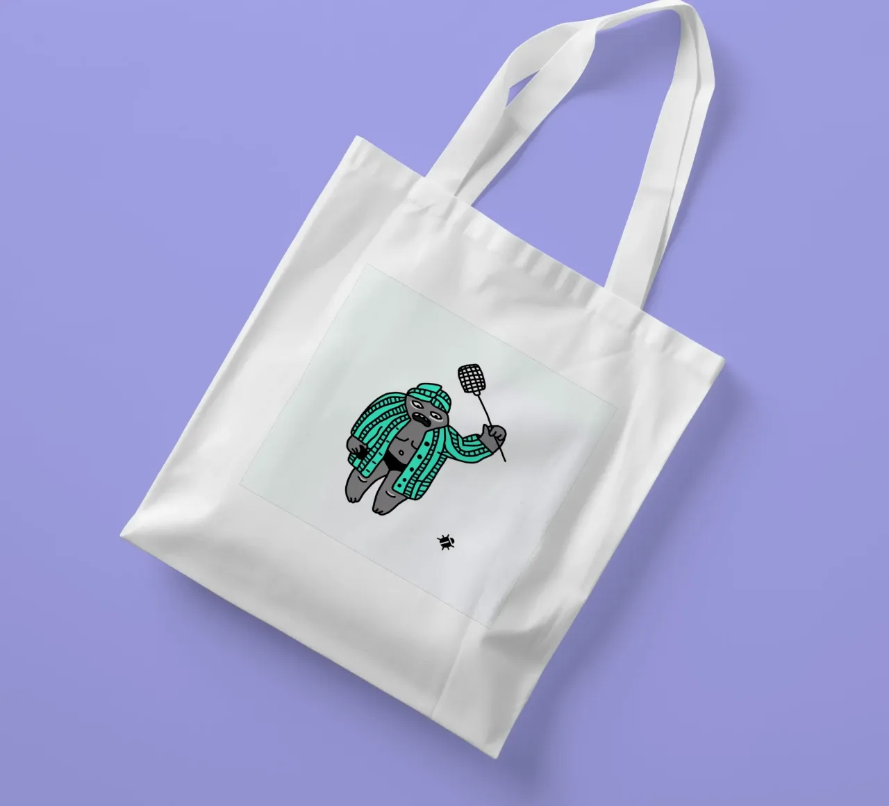 Bug borsa in juta da Herzette