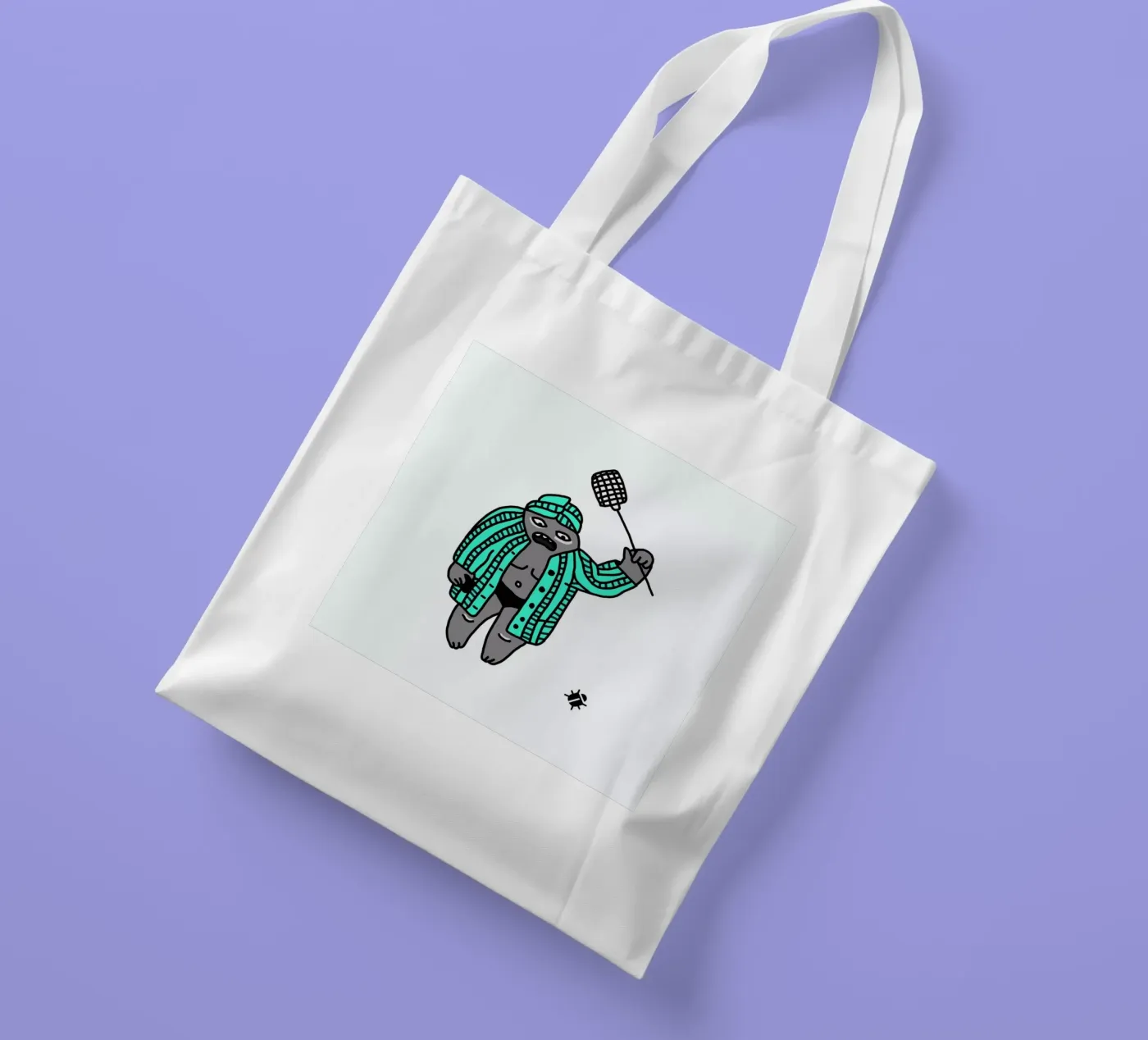 Bug tote bag by Herzette