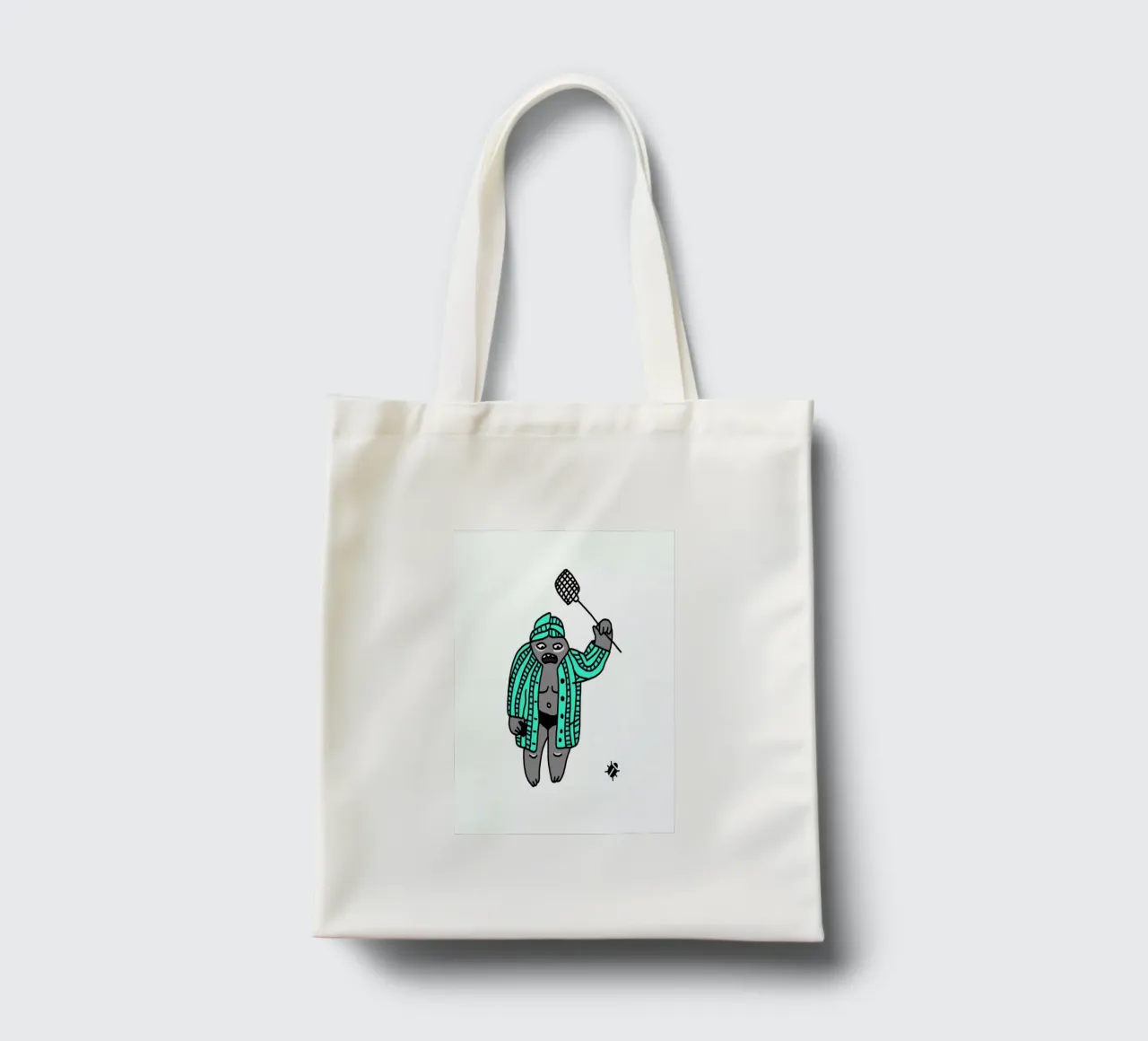 Bug tote bag by Herzette