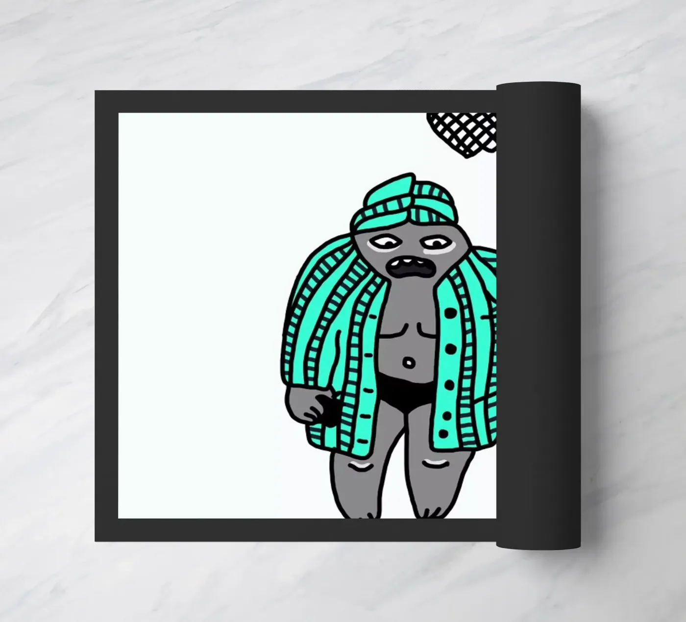 Bug Fußmatte von Herzette