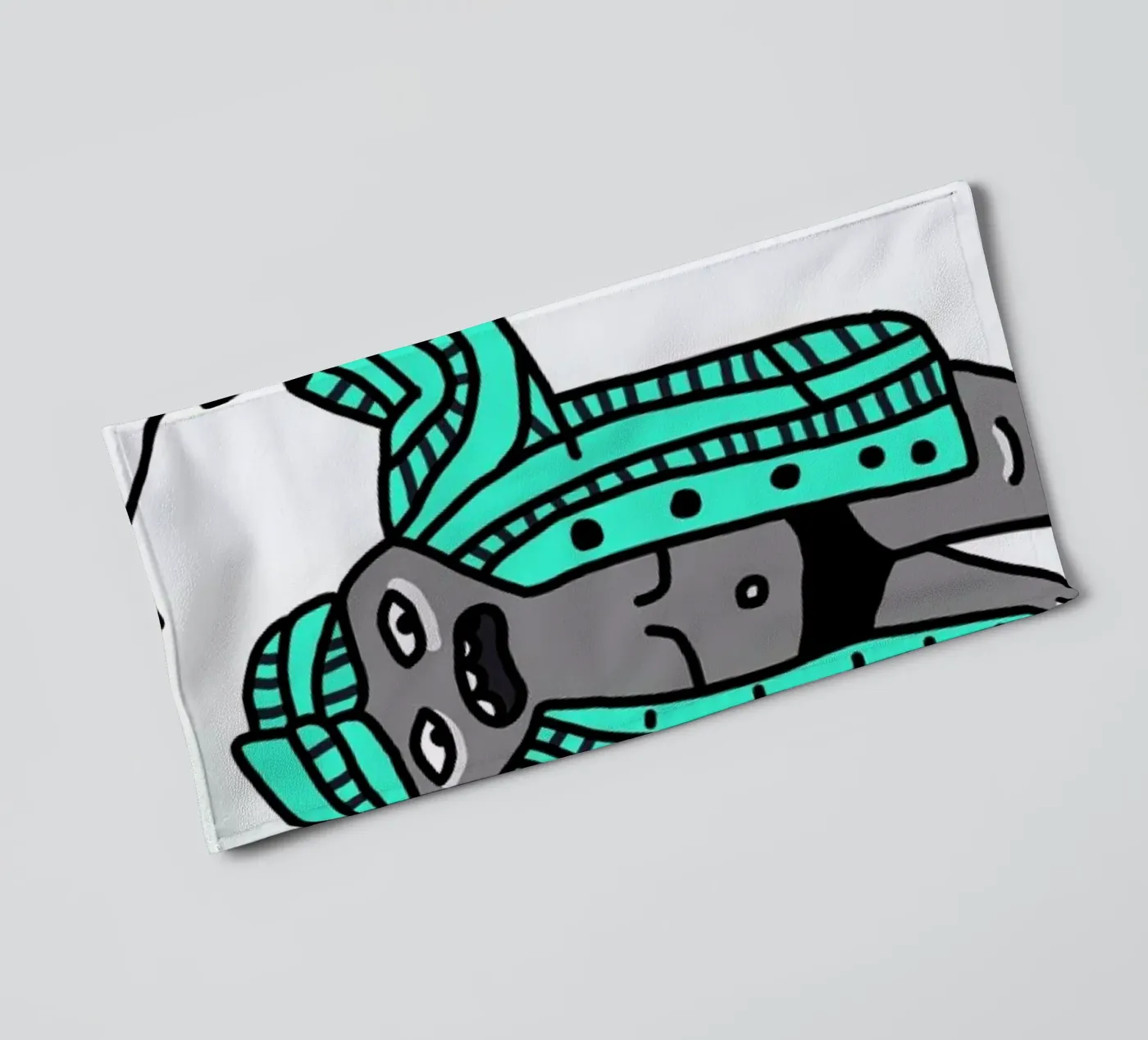Bug badhanddoek van Herzette