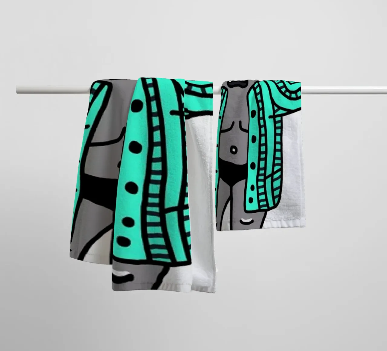 Bug Handtuch von Herzette