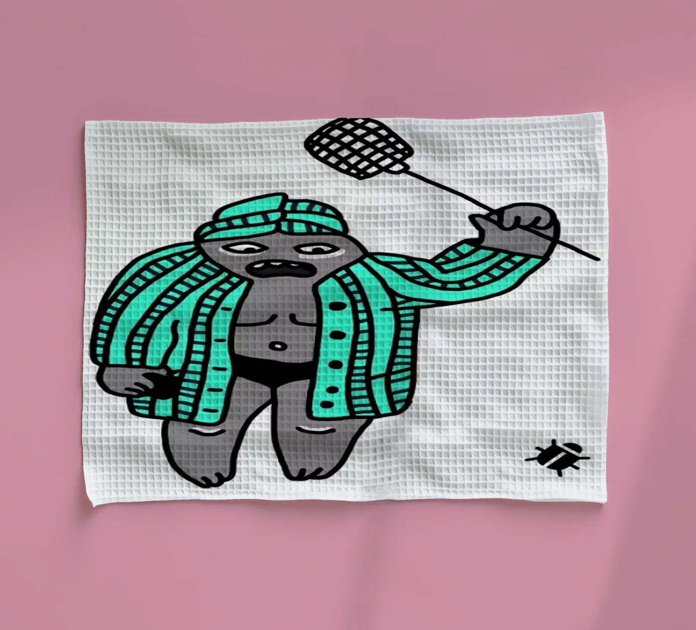 Bug Geschirrtuch von Herzette