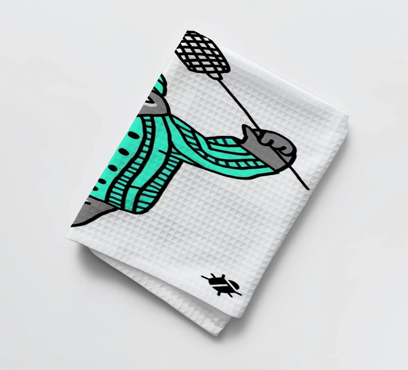 Bug tea towel by Herzette