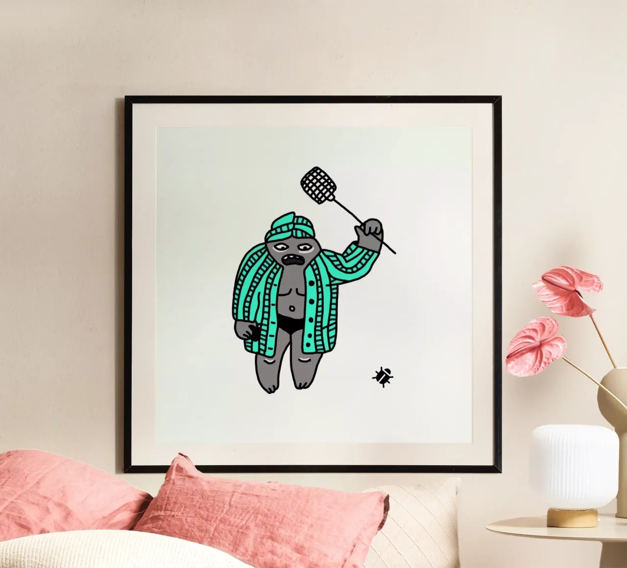 Bug Poster von Herzette