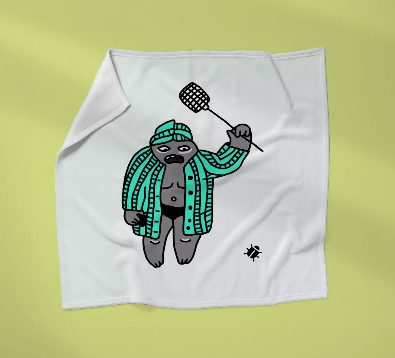 Bug Fleecedecke von Herzette