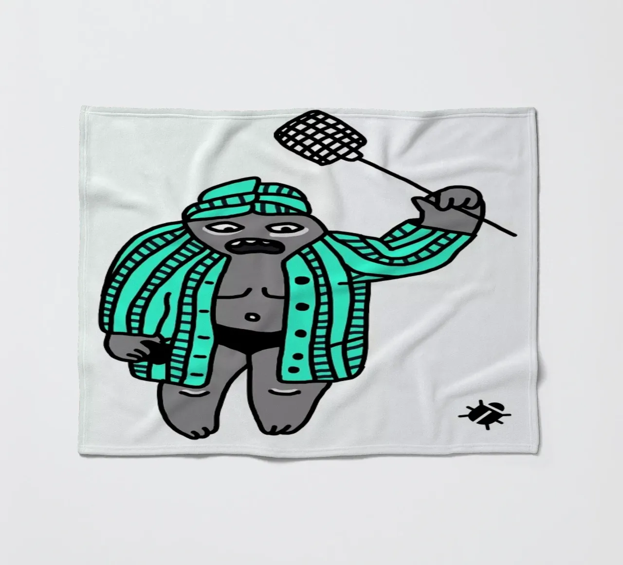 Bug Fleecedecke von Herzette