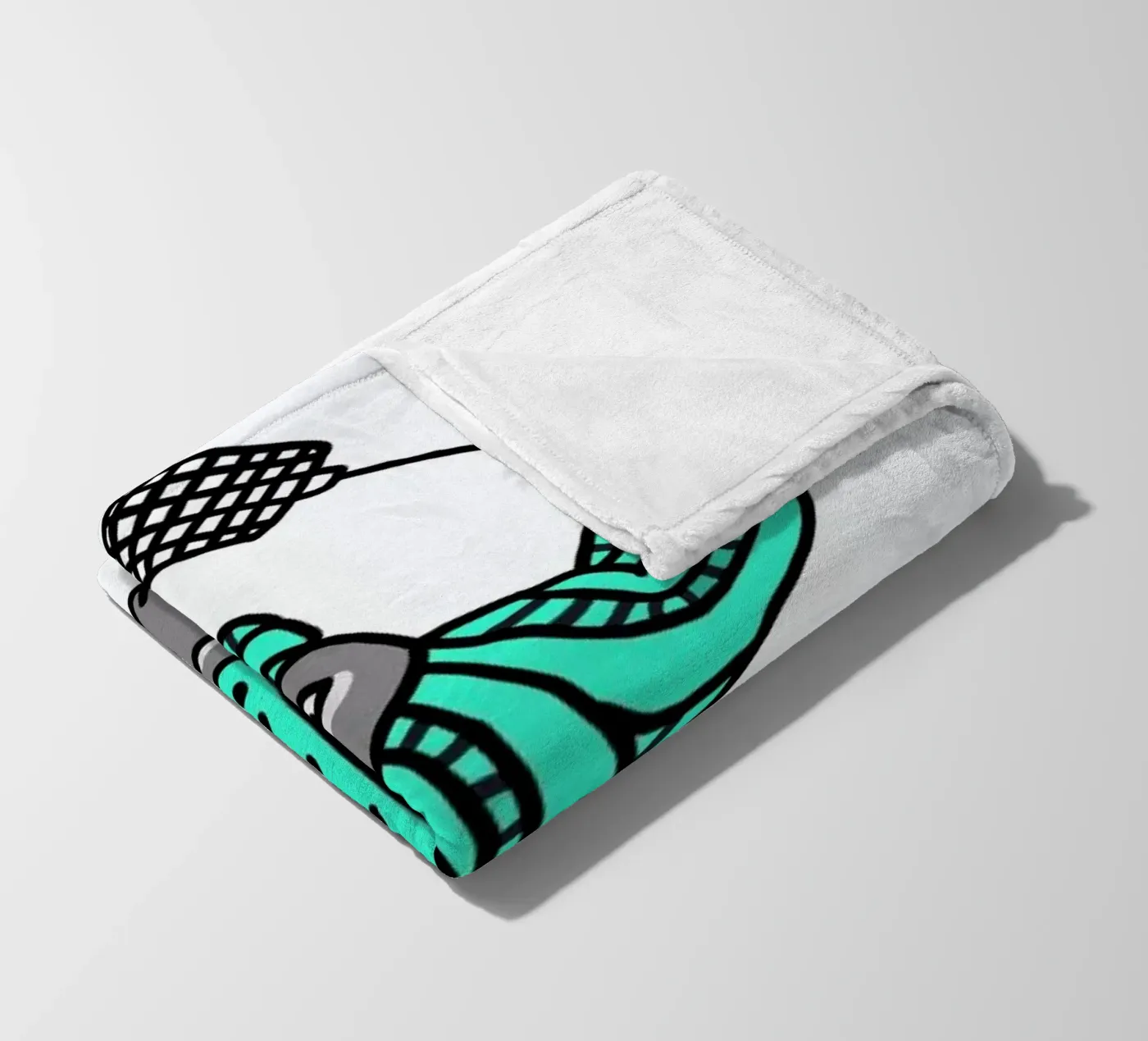 Bug fleecedeken van Herzette