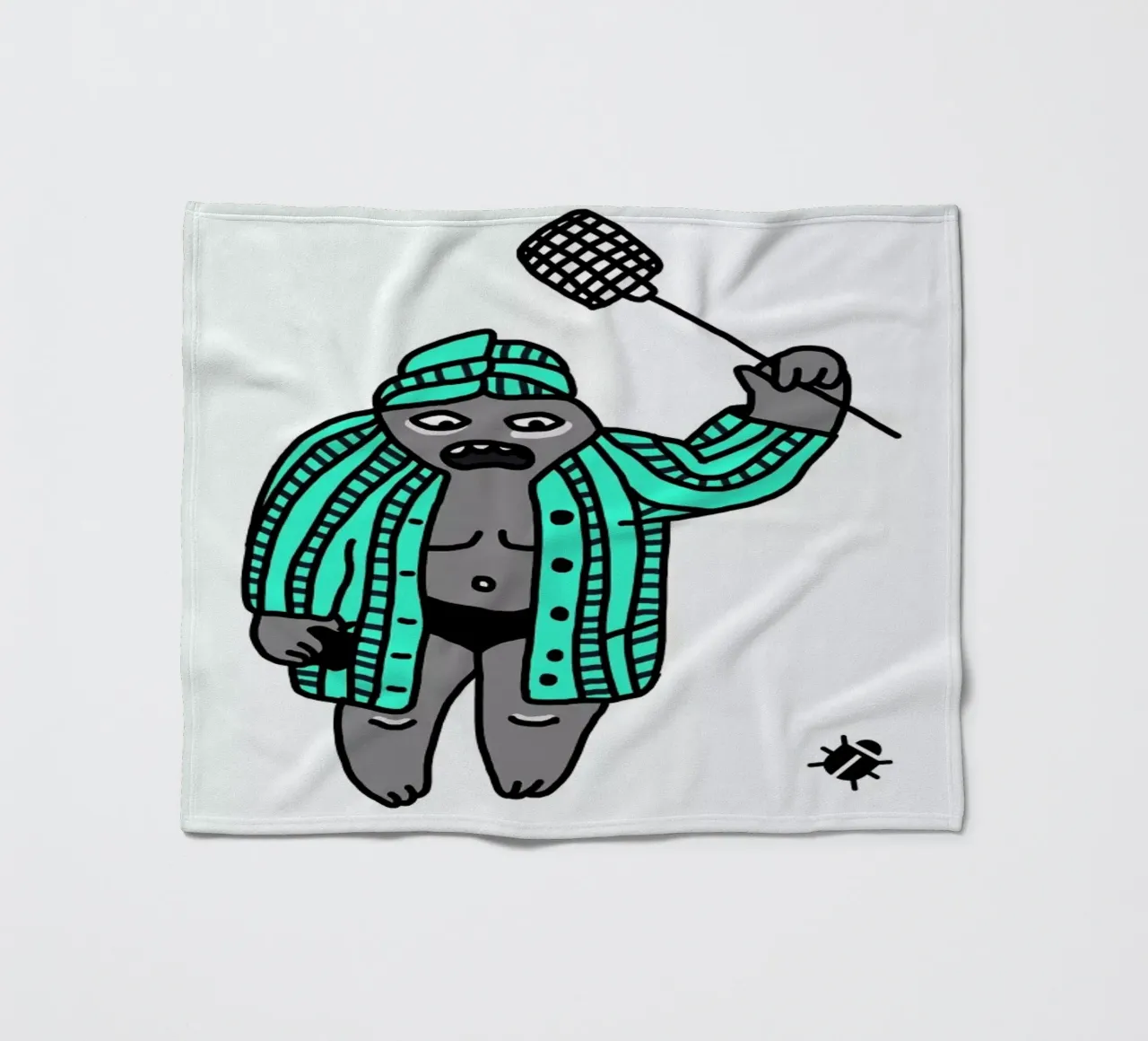 Bug Fleecedecke von Herzette