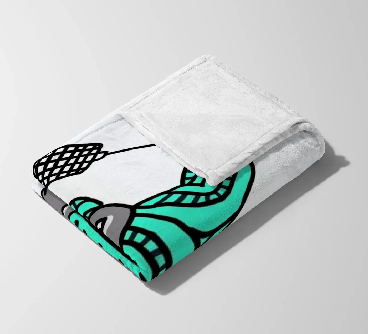 Bug fleecedeken van Herzette