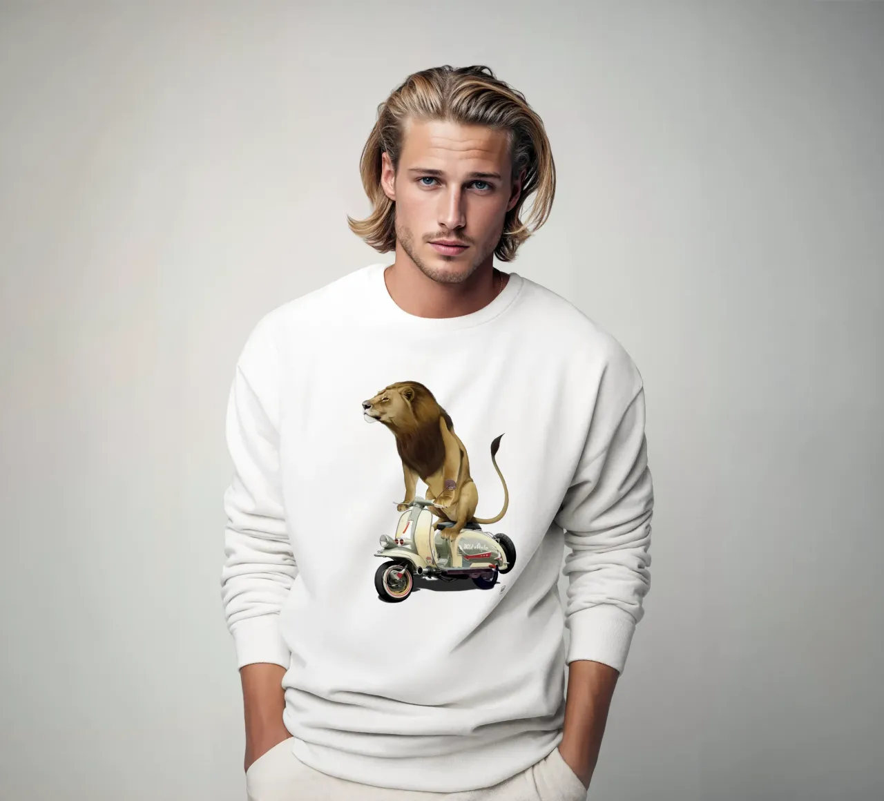 Lamb (Wordless) felpa da Rob Art | Illustration