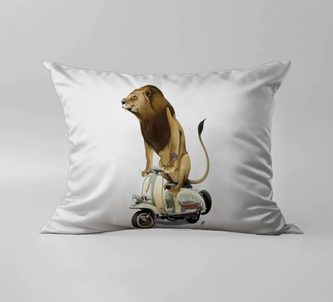 Lamb (Wordless) cuscino da Rob Art | Illustration