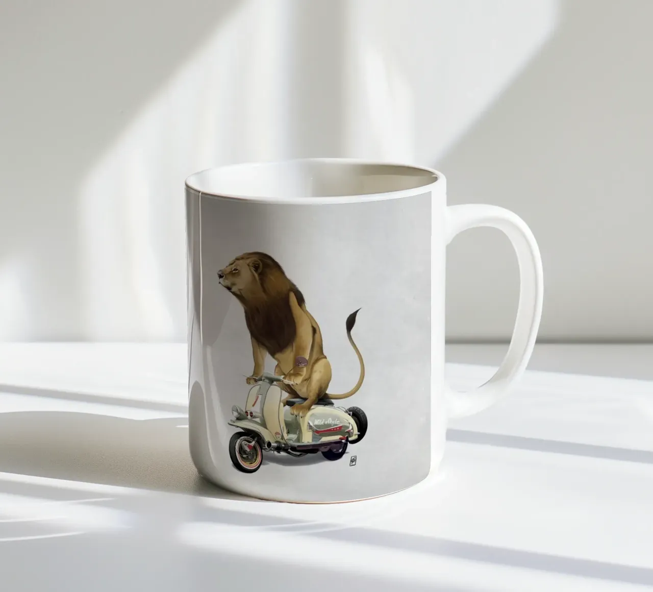 Lamb (Wordless) tazza in ceramica da Rob Art | Illustration