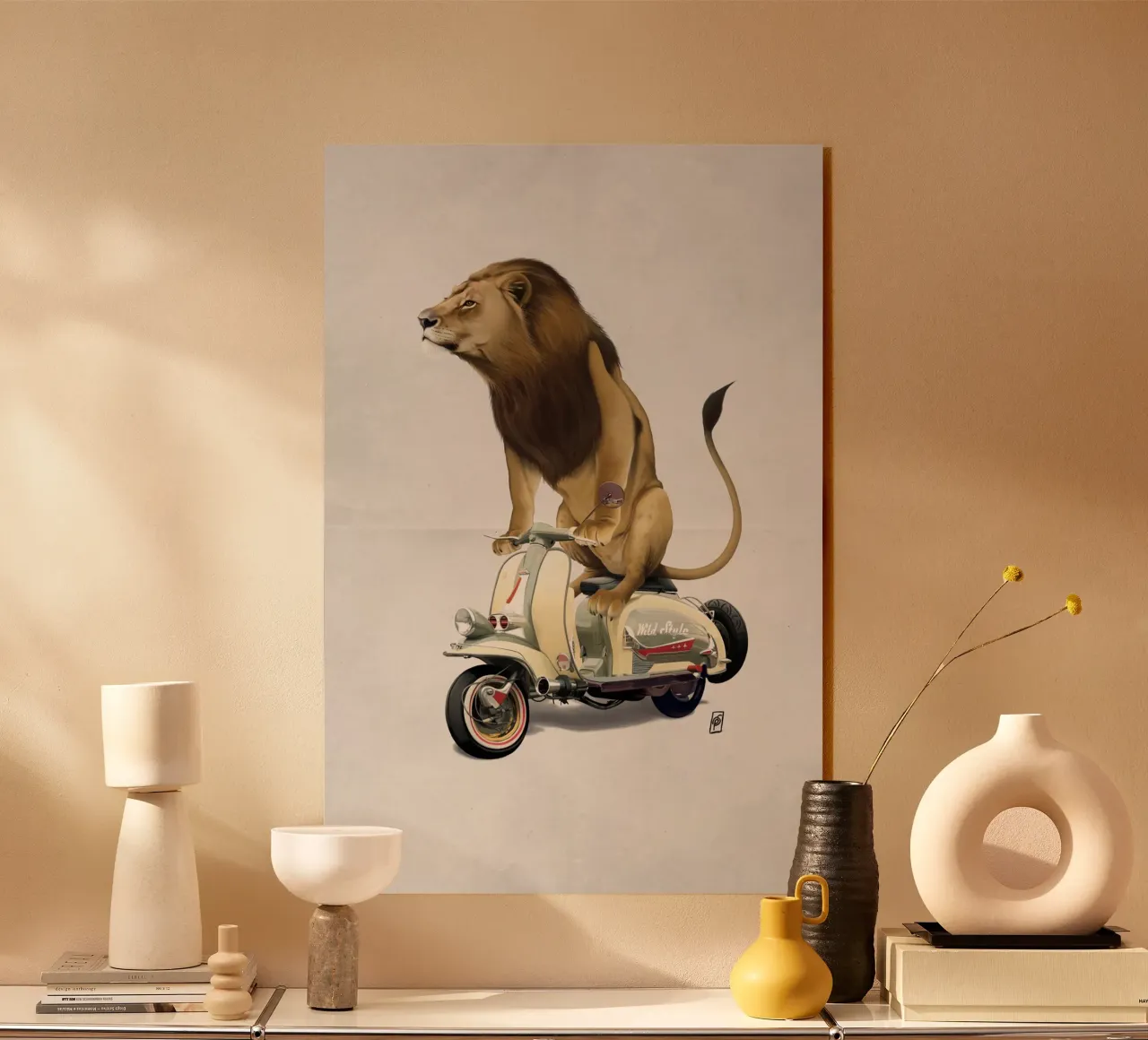 Lamb (Wordless) plexiglass da Rob Art | Illustration