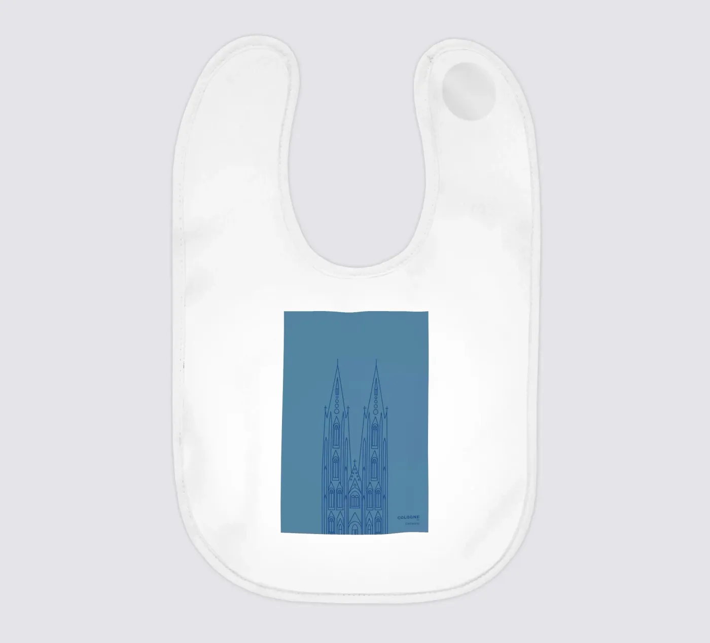 Cologne baby slabbetje van Sara Signorini