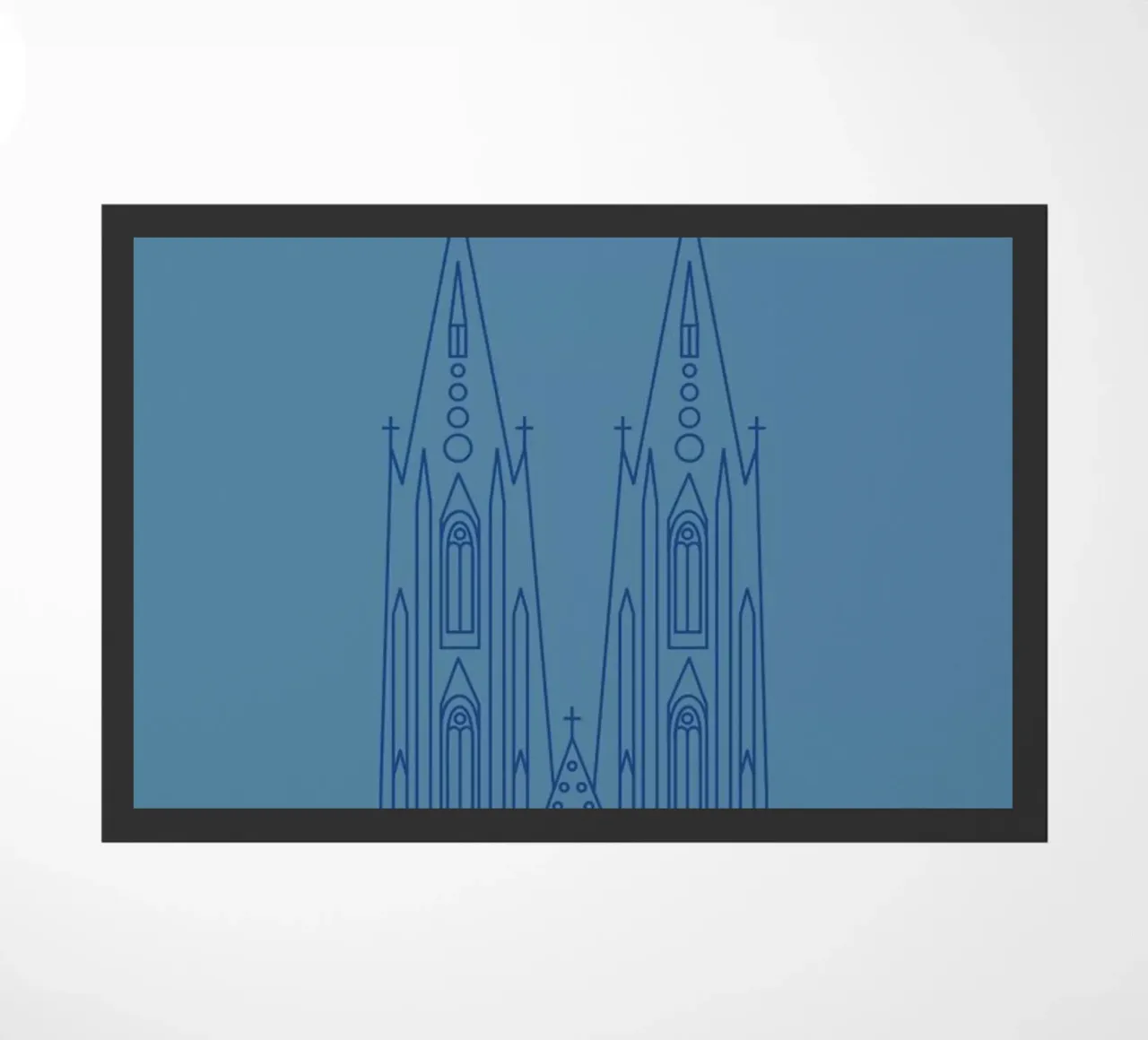 Cologne doormat by Sara Signorini