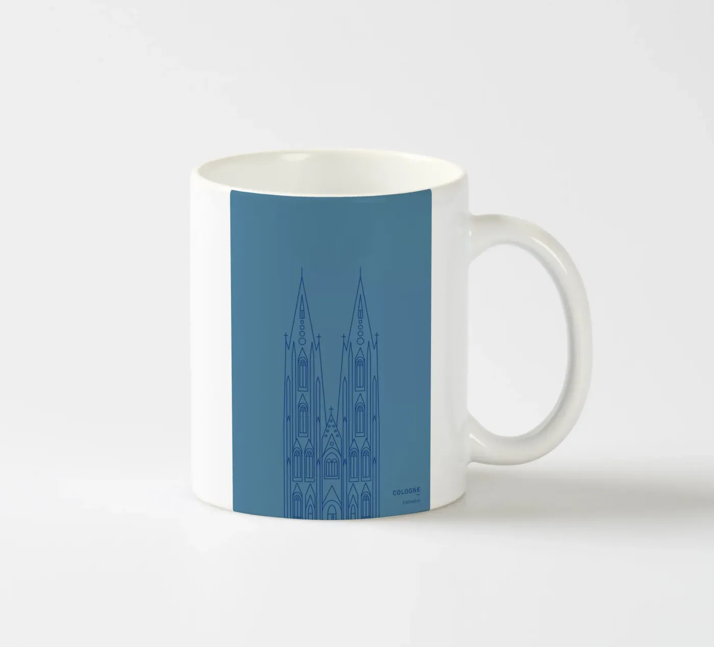 Cologne ceramic mug by Sara Signorini