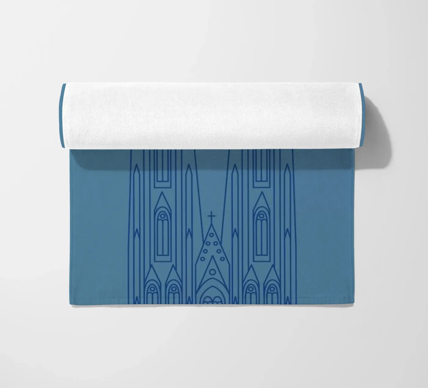 Cologne beach towel by Sara Signorini