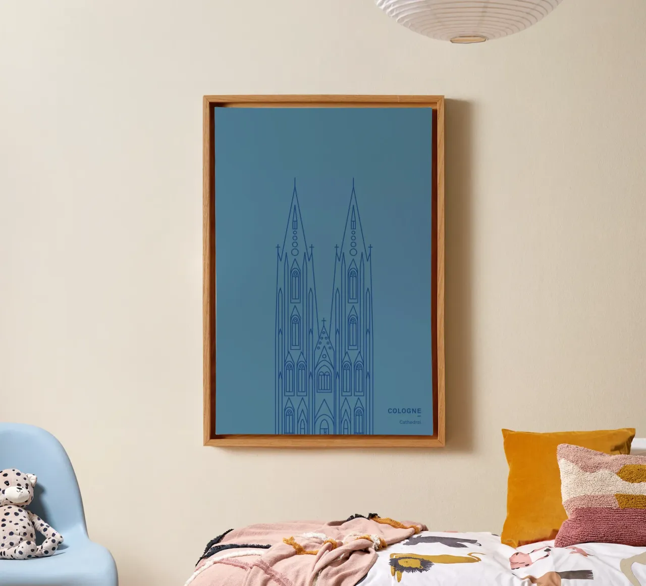 Cologne tela con Cornice a cassetta da Sara Signorini